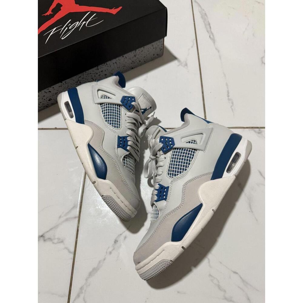 Jordan 4 Military blue